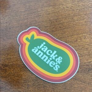 Jack & Annie's Sticker